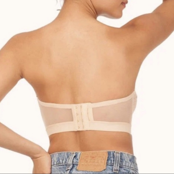 Lively The Lace Strapless bra size 38DD toaated almond NWT - Picture 2 of 7